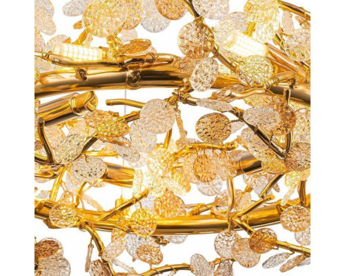Подвесная люстра Indigo Splendore 8 ламп 11042/8P Gold