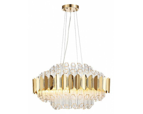 Подвесная люстра Natali Kovaltseva Rivera RIVERA 81443/12C GOLD