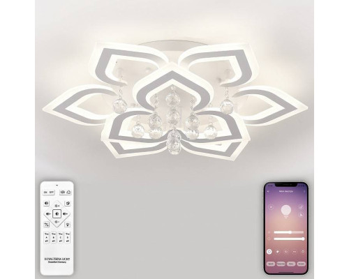 Потолочная люстра Natali Kovaltseva Cascade LED Lamps 81158