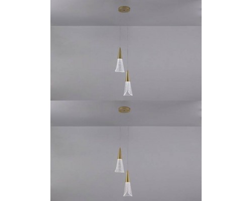 Подвесной светильник Natali Kovaltseva Triangle LED LAMPS 81117/2C