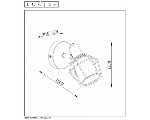 Спот Lucide Nila 77977/01/30