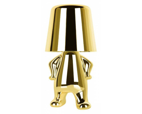 Настольная лампа декоративная Loft It Brothers золотая 10233/C Gold