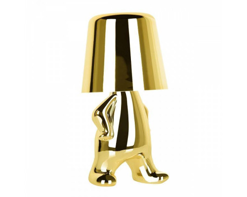 Настольная лампа декоративная Loft It Brothers золотая 10233/C Gold