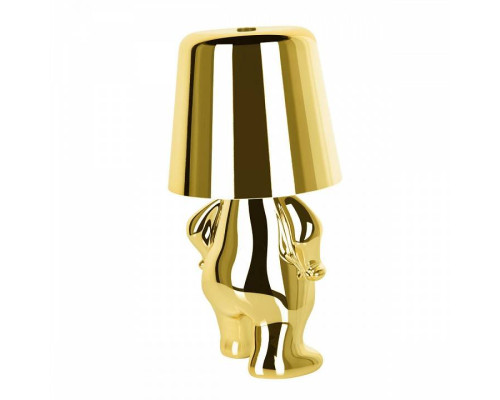 Настольная лампа декоративная Loft It Brothers золотая 10233/C Gold