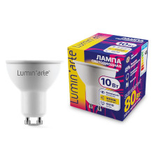 Лампа светодиодная Luminarte  GU10 10Вт 3000K LSTD-PAR16-10W3KGU10