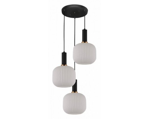 Подвесной светильник LUMINA DECO Gato LDP 1217-3 WT+BK