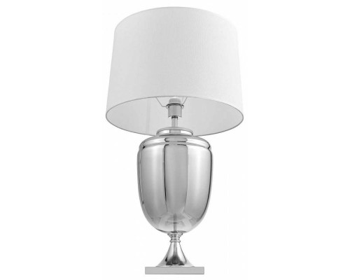 Настольная лампа Lumina Deco Olimpia LDT 304 CHR+WT