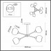 Люстра на штанге Lumion Sandra 4530/6C