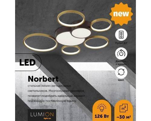 Потолочная люстра Lumion Norbert 5256/99CL