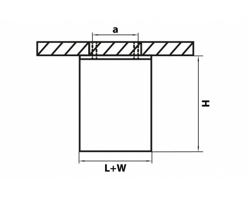 Накладной светильник Lightstar Monocco 052136-IP65