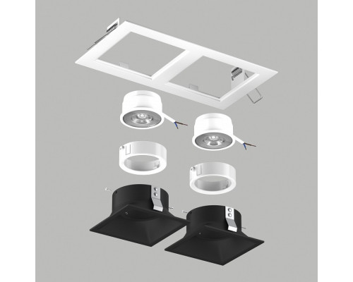 Встраиваемый светильник Lightstar Domino D5260707WMOD