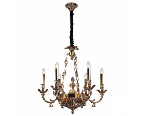 Подвесная люстра Lucia Tucci Firrnze FIRENZE 1781.8.2 antique gold