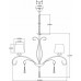 Подвесная люстра Moderli Aramco V2602-8P