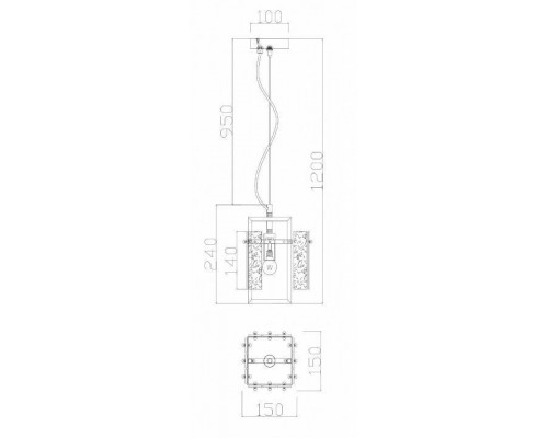 Подвесной светильник Freya Basilica FR5166PL-01N