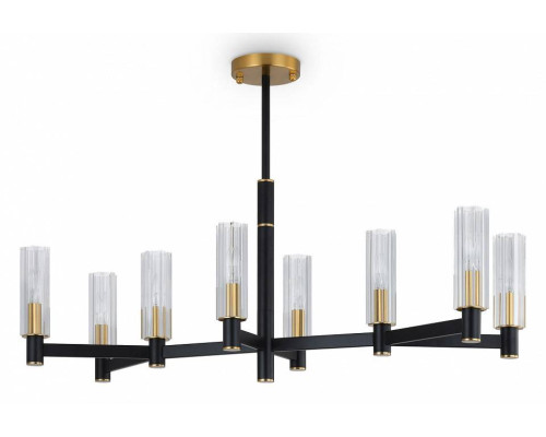 Люстра на штанге Freya Ambra 8 ламп FR5167PL-08B