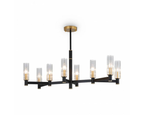Люстра на штанге Freya Ambra 8 ламп FR5167PL-08B