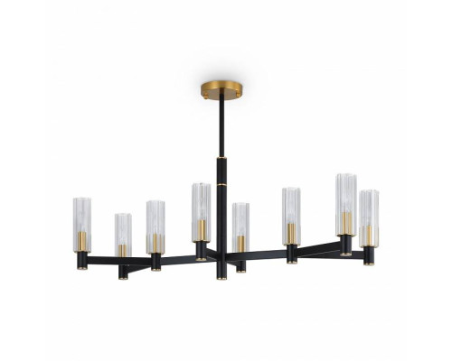 Люстра на штанге Freya Ambra 8 ламп FR5167PL-08B