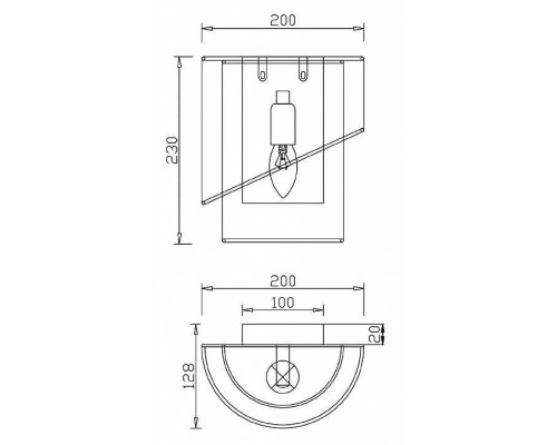 Накладной светильник Freya Earth FR5171WL-01BS