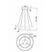 Подвесной светильник Maytoni Rim MOD058PL-L55BSK