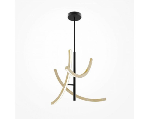 Люстра на штанге Maytoni Wabi MOD428PL-L27BK