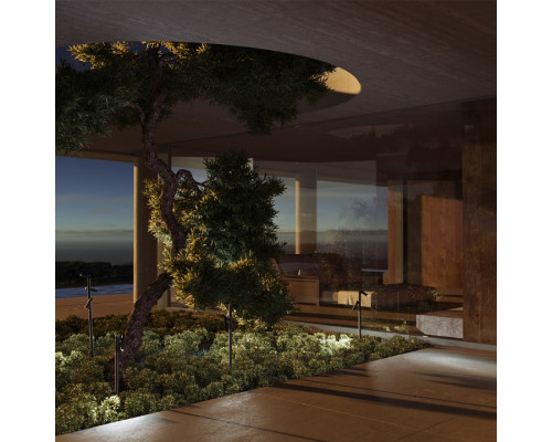 Наземный высокий светильник Maytoni Torq O494FL-L30B3K