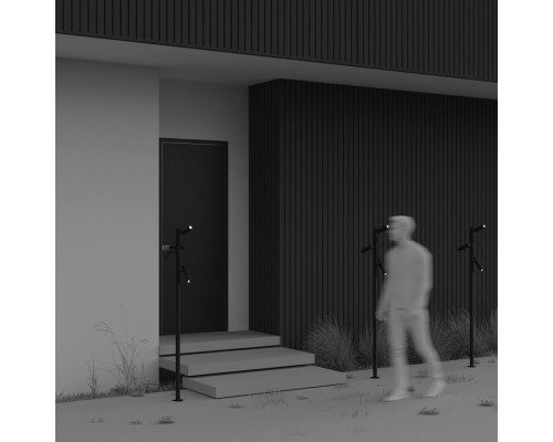 Наземный высокий светильник Maytoni Torq O494FL-L30B3K