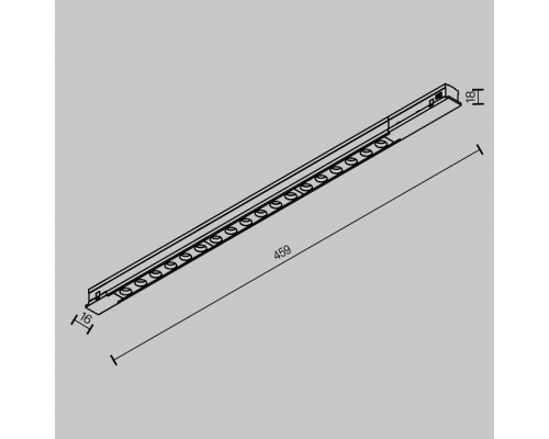 Накладной светильник Maytoni Technical Points TR232-2-15W3K-B