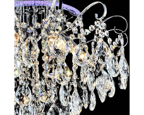 Потолочная люстра Reluce 04021 6 ламп хром RGB 04021-0.3-06 CR+RGB