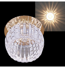 Встраиваемый светильник 08148-9.0-001H G9 GD+WT