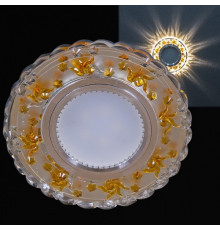 Встраиваемый светильник 14368-9.0-001LD MR16+LED3W WT+TEA