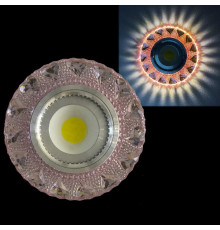 Встраиваемый светильник  42202-9.0-001PL MR16+LED3W PK