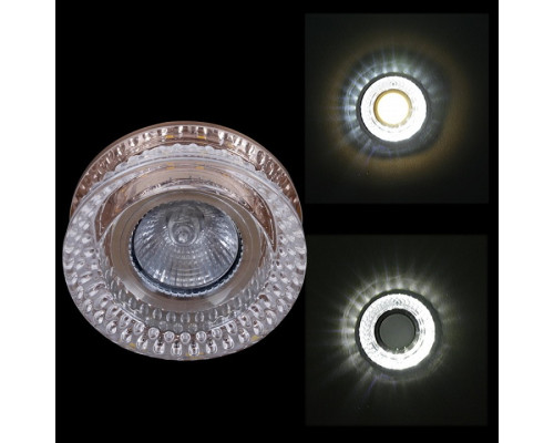 Встраиваемый светильник  71090-9.0-001D MR16 +LED3W TEA