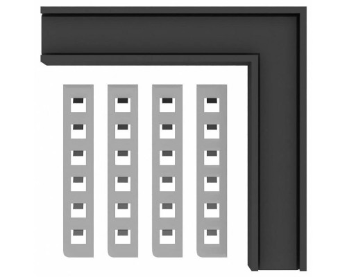 Соединитель угловой L-образный для треков встраиваемых ST-Luce SKYLINE 48 ST1007.449.12