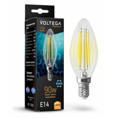 Лампа светодиодная Voltega Candle 9W Graphene 7134