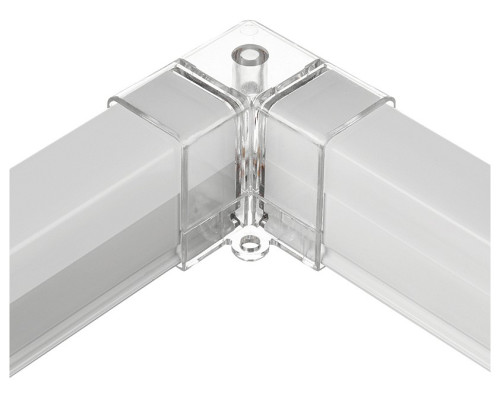 Соединитель угловой L-образный для модульных светильников Wolta  WTB-WBT-L-01