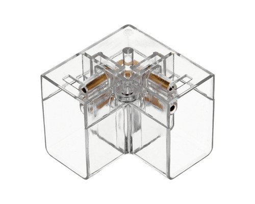 Соединитель угловой L-образный для модульных светильников Wolta  WTB-WBT-L-01