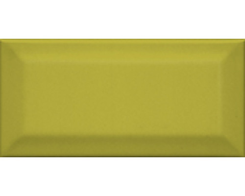 Клемансо Плитка настенная  оливковый грань 16055 7,4х15