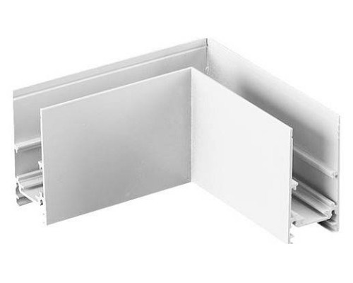 Соединитель угловой L-образный для треков накладных iLedex Technical VISION48/22 CORNER CONNECT 4822-021-95/95-WH