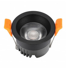 Встраиваемый светильник iLedex Technical Mars DIM 107-7W-D64-4000K-24DG-BK