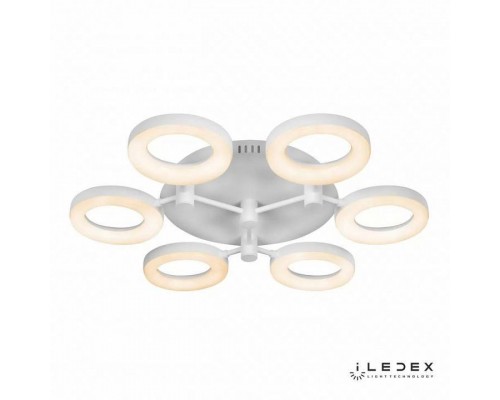 Потолочная люстра iLedex Jomo FS-014-X6-(B) 72W WH