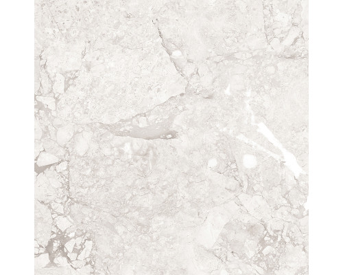 Emil White Керамогранит светло-серый 60x60 Полированный