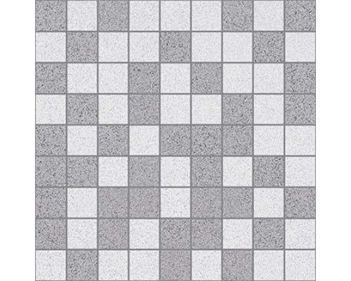 Vega Мозаика т.серый+серый 30х30