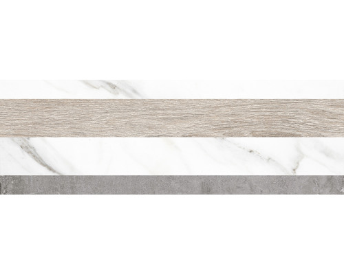 Arctic Плитка настенная полоски серый 17-00-06-2487 20х60