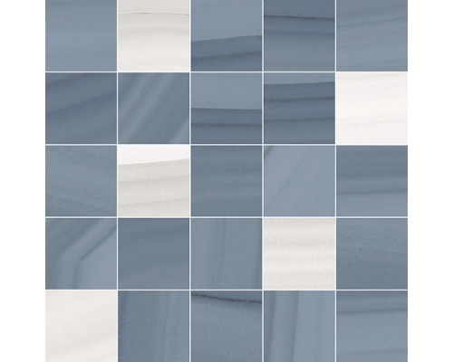 Space Декор мозаичный синий MM34104 25х25