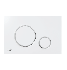 Кнопка управления для скрытых систем инсталляции, арт.M770, белый/хром-глянец, арт. M770