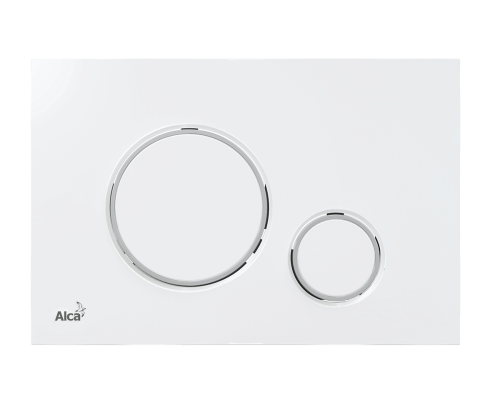 Кнопка управления для скрытых систем инсталляции, арт.M770, белый/хром-глянец, арт. M770