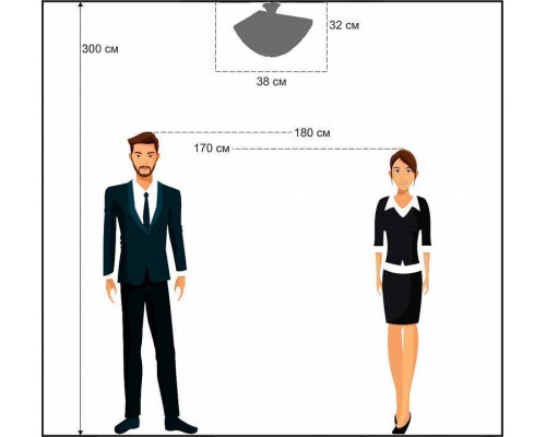 Люстра на штанге Arti Lampadari Nobile Gold Nobile E 1.3.30.502 G