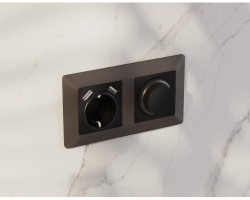 Рамка на 2 поста Ambrella Volt Line AF110632