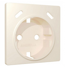 Накладка для розетки с заземлением и со шторками и 2хUSB type С Ambrella Volt ALFA AP3305