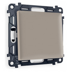 Выключатель перекрестный одноклавишный без рамки Ambrella Volt Quant MA361030